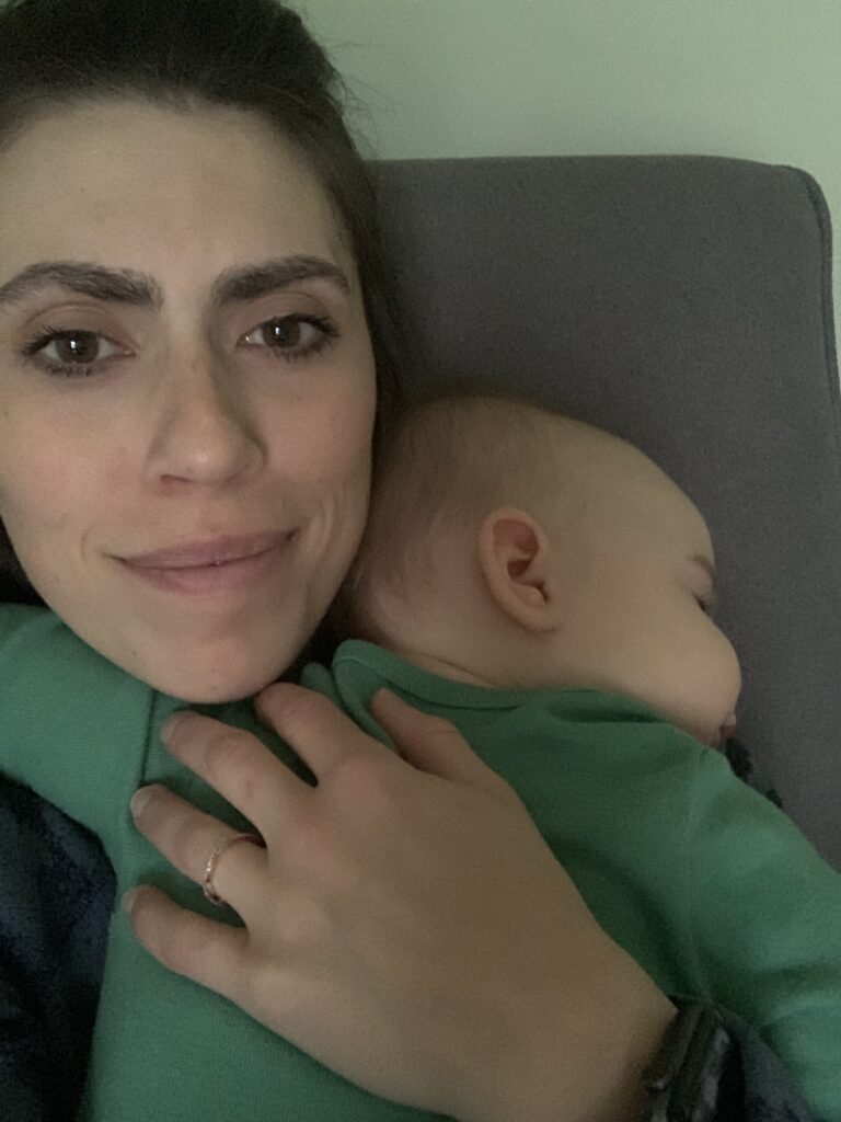 Post Nursing Cuddles