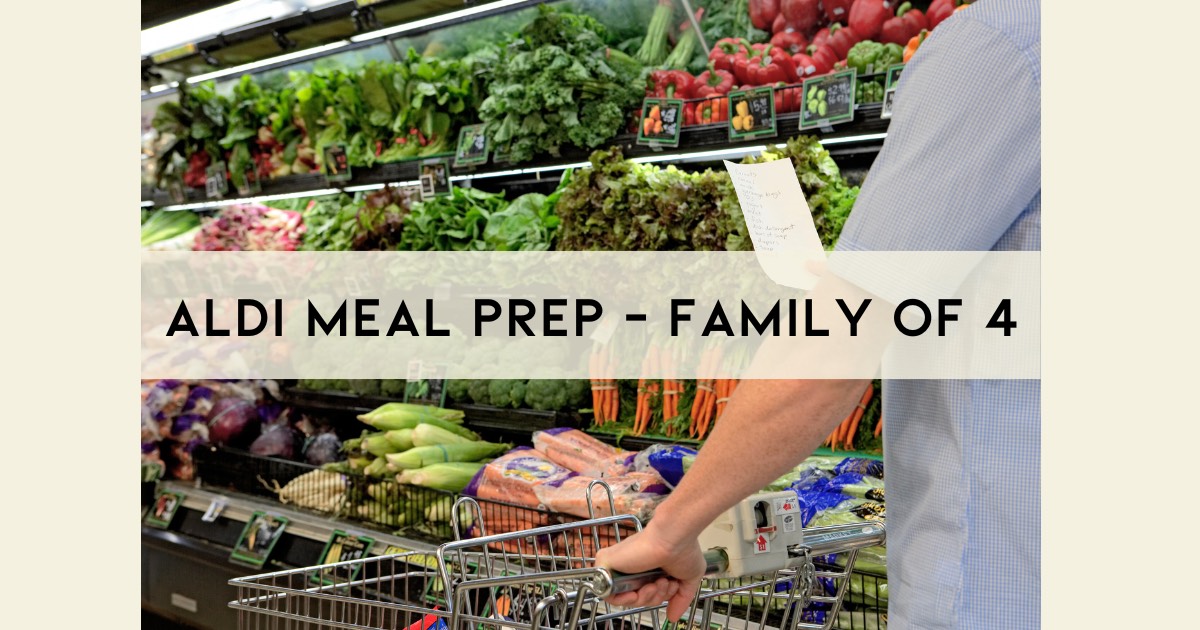 Aldi Meal Prep grocery store produce section