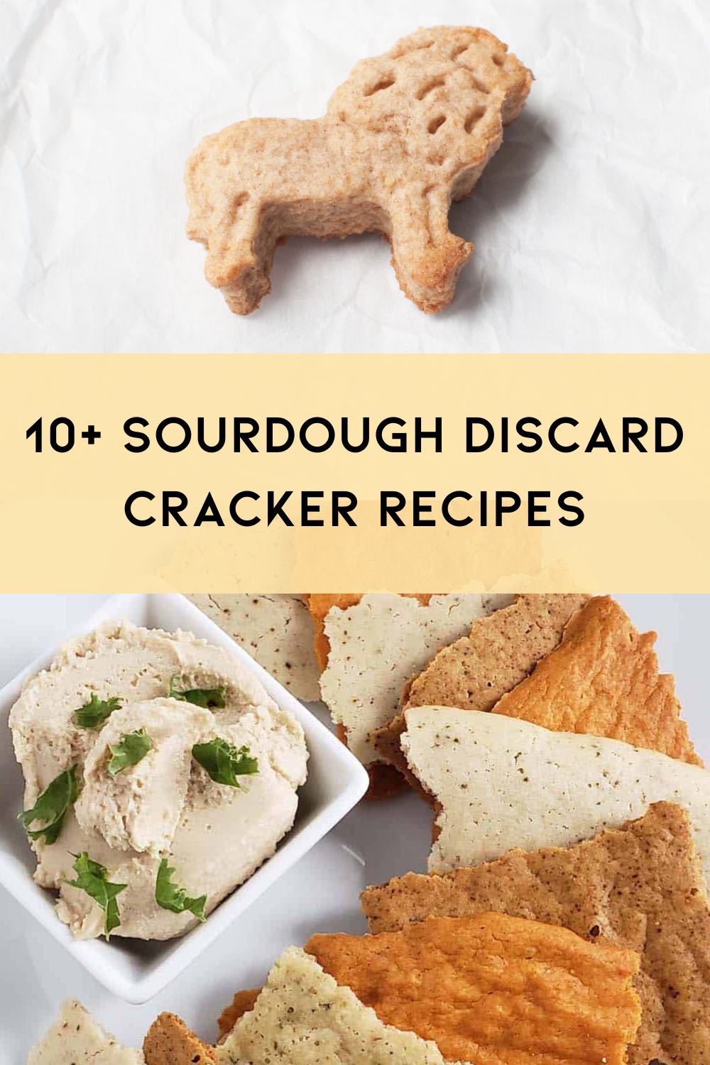 2 sourdough cracker recipes