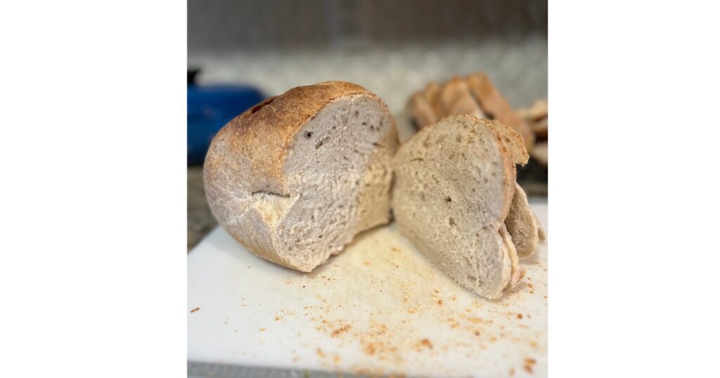 50% hydration sourdough loaf