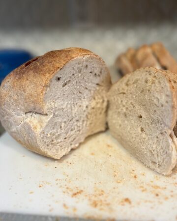 50% hydration sourdough loaf