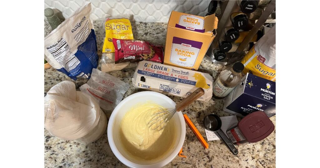 sourdough brownie ingredients