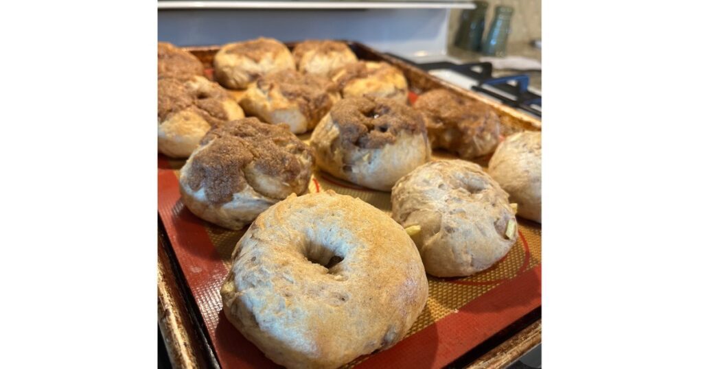 apple cinnamon sourdough bagel dozen