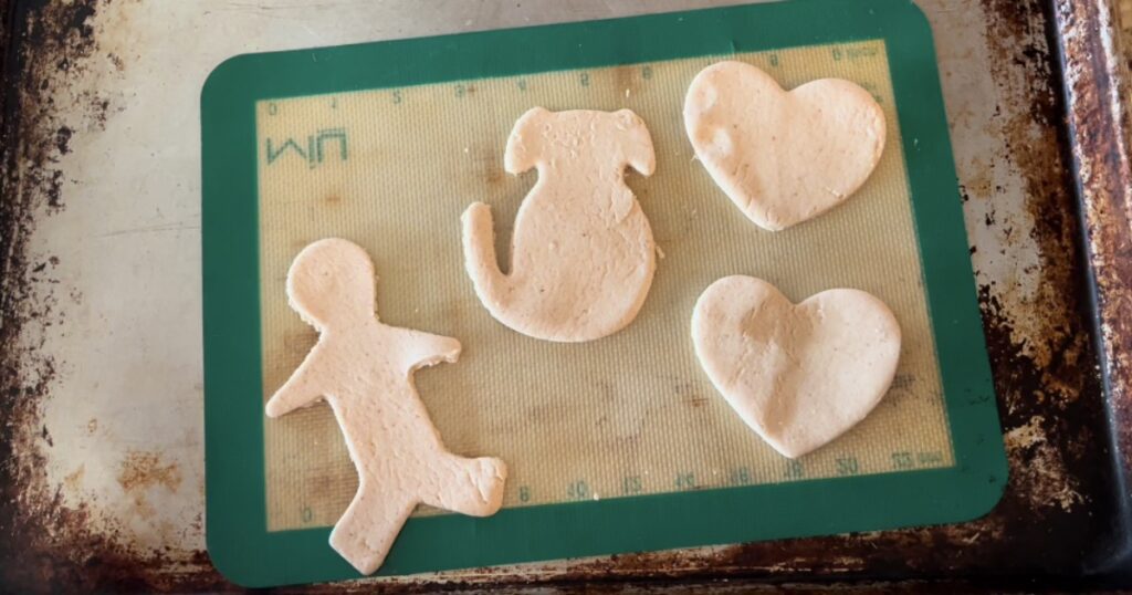 sourdough salt dough ornament shapes