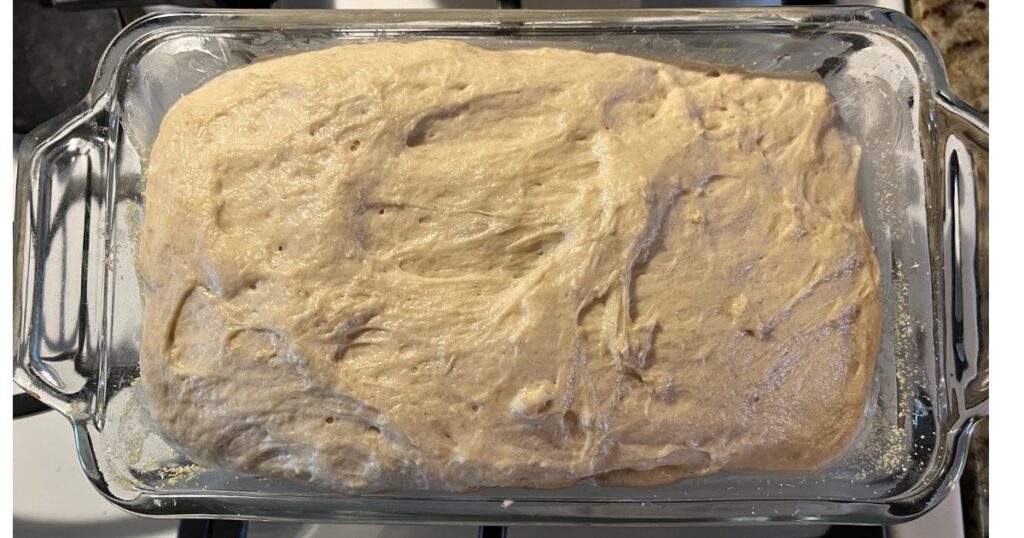 English muffin bread pre rise