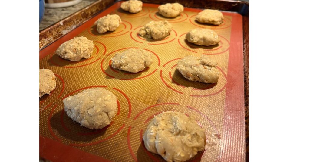 sourdough butterscotch cookie dough