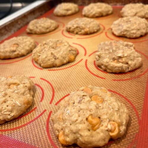 baked sourdough lactation cookies