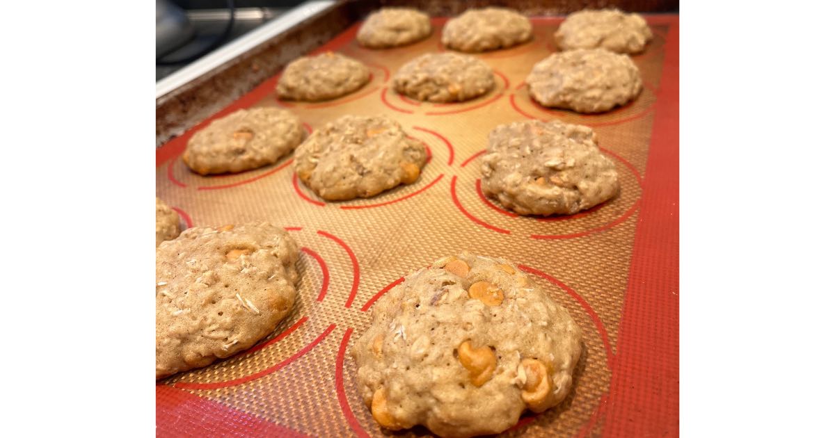 baked sourdough lactation cookies