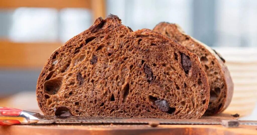 chocolate chip sourdough bread