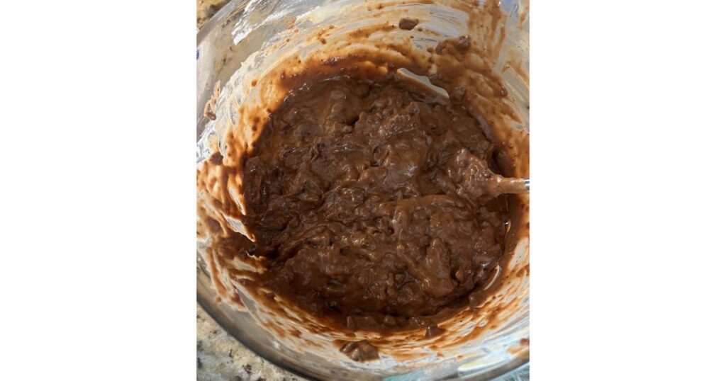 chocolate muffin dough