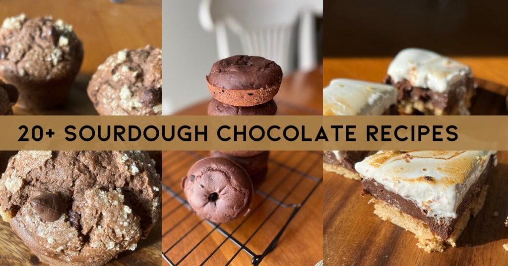 three easy chocolate sourdough recipes