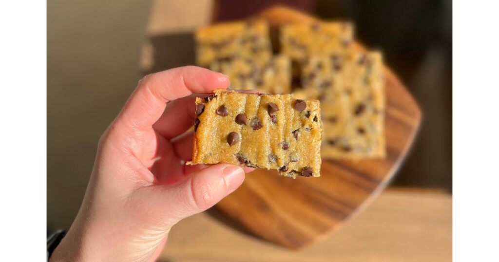 vegan blondies